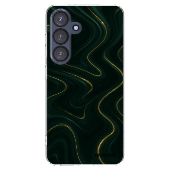 Picasee silikonový průhledný obal pro Samsung Galaxy S25 5G - Vawes