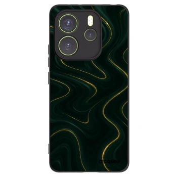 Picasee silikonový černý obal pro Xiaomi Redmi Note 14 4G - Vawes