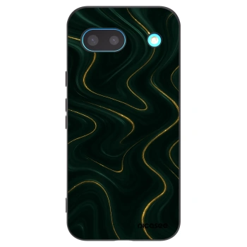 Picasee silikonový černý obal pro Google Pixel 8a - Vawes