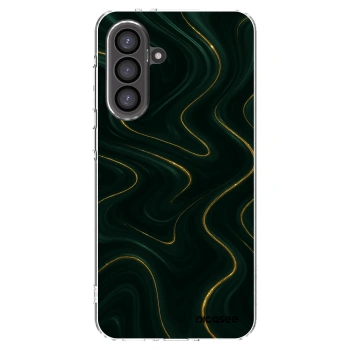 Picasee silikonový průhledný obal pro Samsung Galaxy A36 5G - Vawes