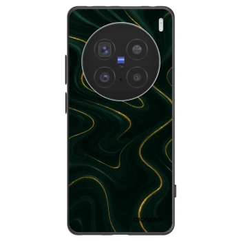 Picasee silikonový černý obal pro Vivo X200 Pro - Vawes