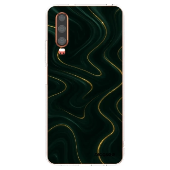 Picasee silikonový průhledný obal pro Huawei P30 - Vawes