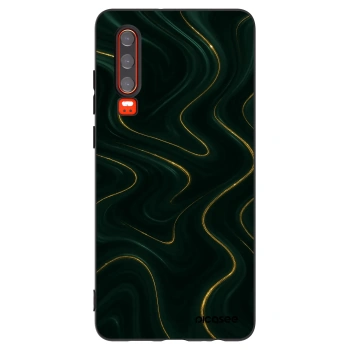 Picasee silikonový černý obal pro Huawei P30 - Vawes
