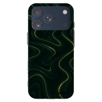 Picasee silikonový průhledný obal pro Apple iPhone 17 Pro - Vawes