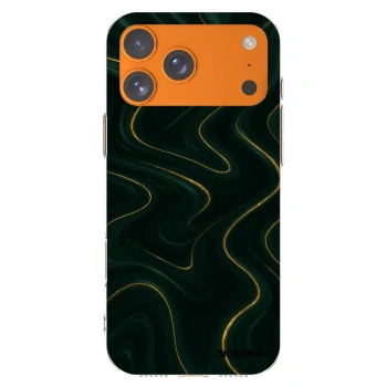 Picasee silikonový průhledný obal pro Apple iPhone 17 Pro Max - Vawes