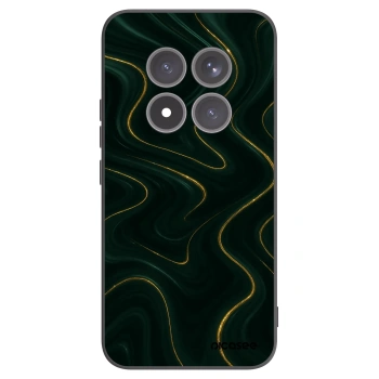 Picasee silikonový černý obal pro Xiaomi Redmi Note 15 Pro+ - Vawes