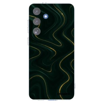 Picasee silikonový průhledný obal pro Samsung Galaxy S25 FE 5G - Vawes