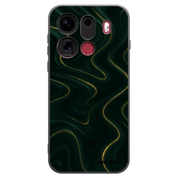 Picasee silikonový černý obal pro OPPO Find X9 Pro - Vawes