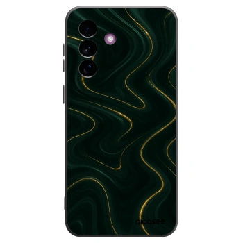 Picasee silikonový černý obal pro Samsung Galaxy A37 - Vawes