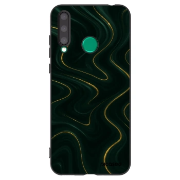 Picasee silikonový černý obal pro Honor 20 Lite - Vawes