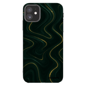 Picasee silikonový průhledný obal pro Apple iPhone 11 - Vawes