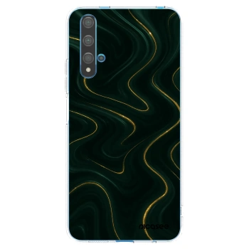 Picasee silikonový průhledný obal pro Huawei Nova 5T - Vawes