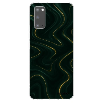 Picasee silikonový průhledný obal pro Samsung Galaxy S20 G980F - Vawes