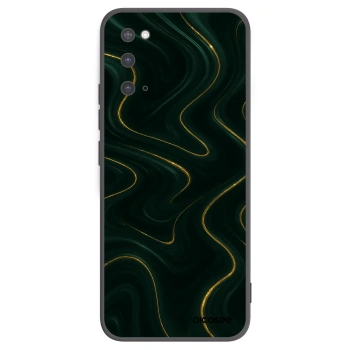 Picasee silikonový černý obal pro Samsung Galaxy S20 G980F - Vawes