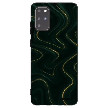 Picasee silikonový černý obal pro Samsung Galaxy S20+ G985F - Vawes
