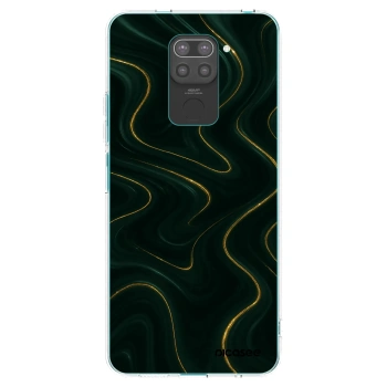 Picasee silikonový černý obal pro Xiaomi Redmi Note 9 - Vawes
