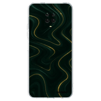 Picasee silikonový průhledný obal pro Xiaomi Redmi Note 9S - Vawes