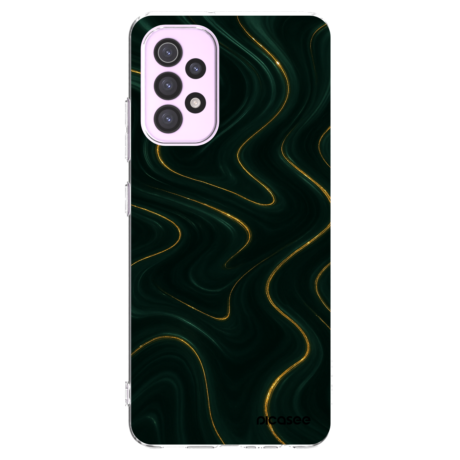 Picasee silikonový průhledný obal pro Samsung Galaxy A32 5G A326B - Vawes