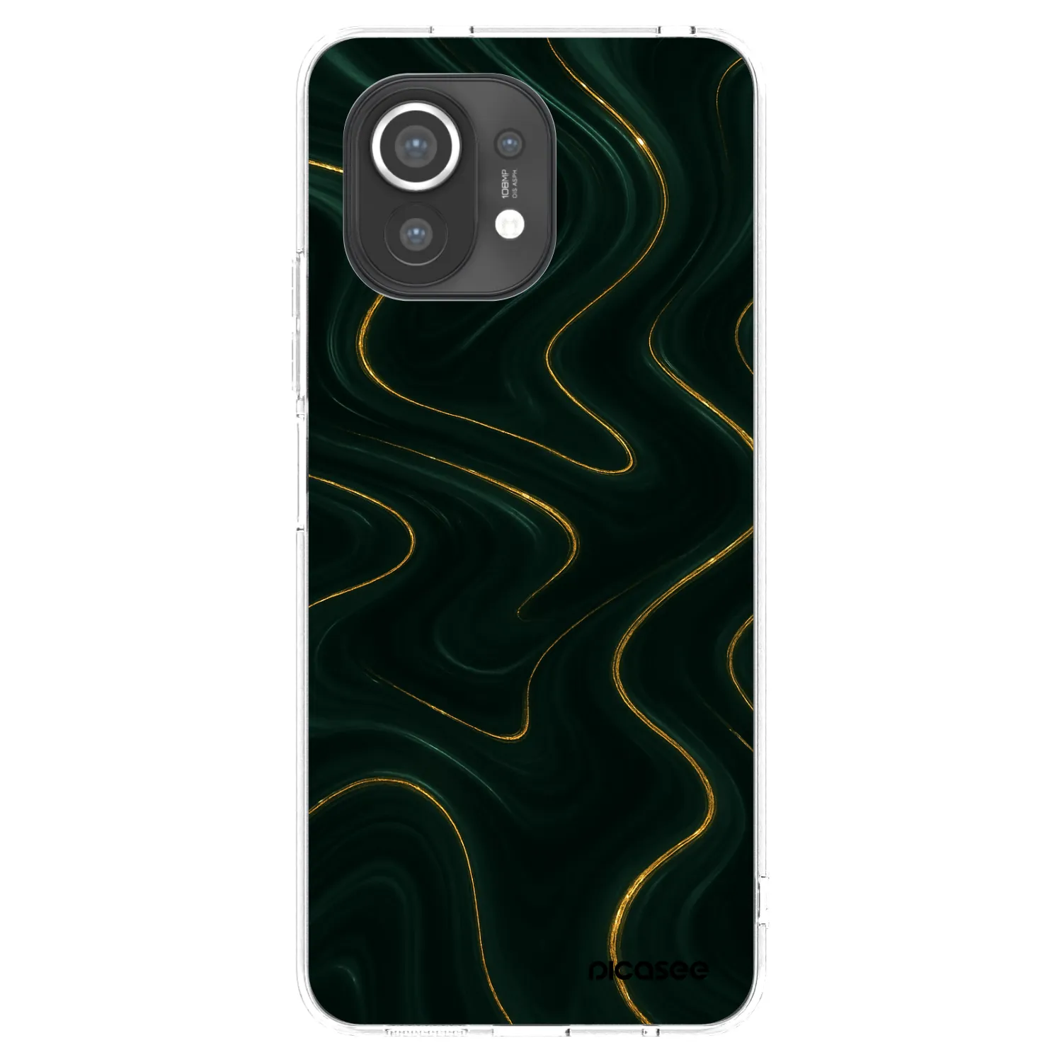 Picasee silikonový průhledný obal pro Xiaomi Mi 11 - Vawes