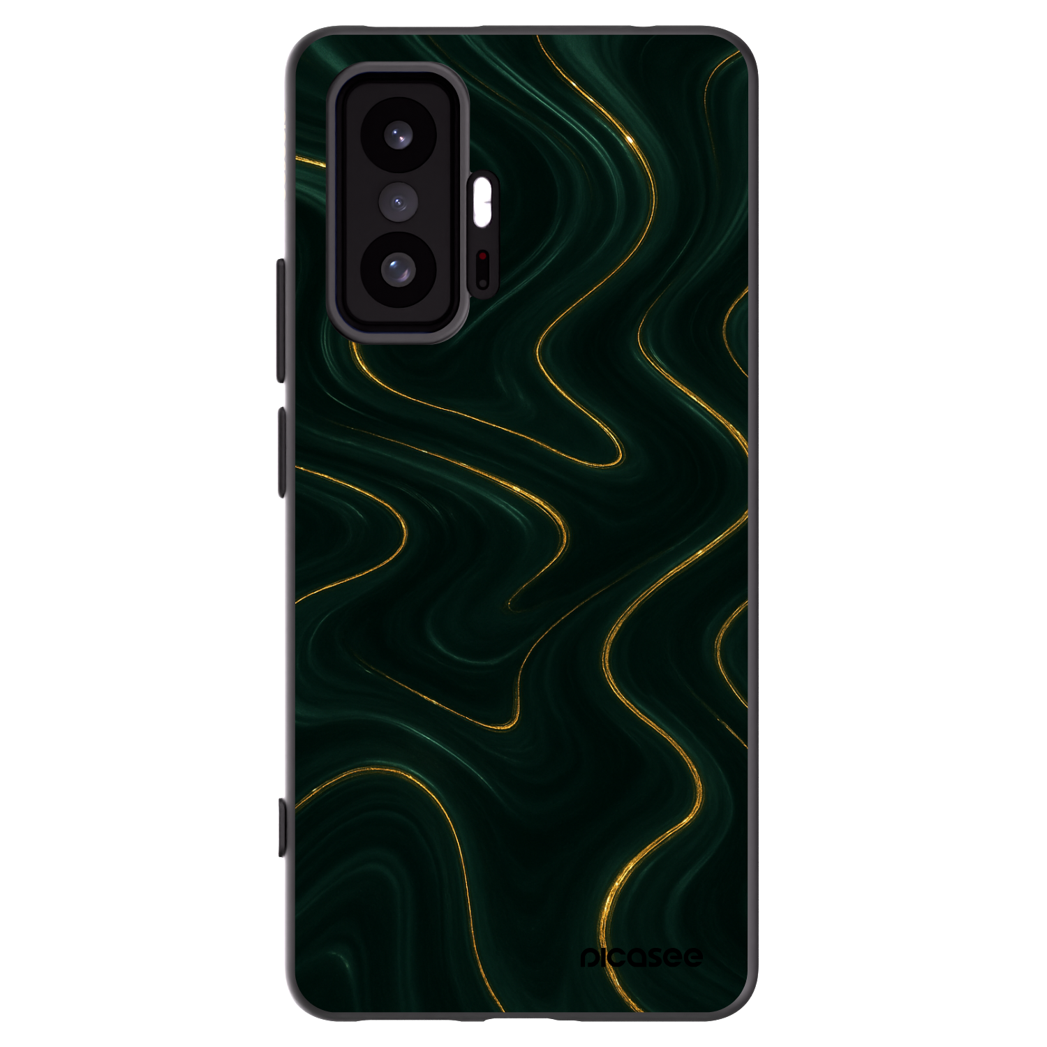 Picasee silikonový černý obal pro Xiaomi 11T Pro - Vawes