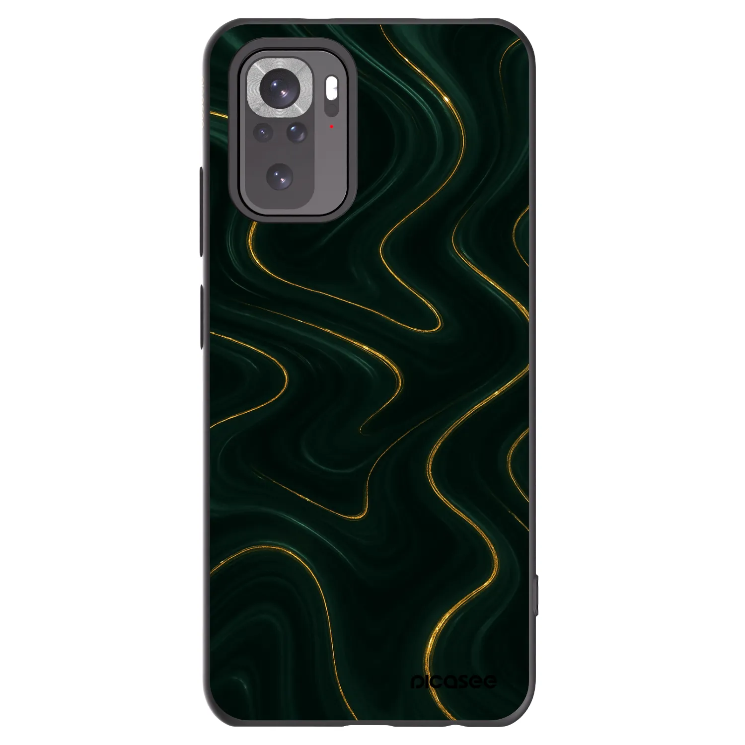 Picasee silikonový černý obal pro Xiaomi Redmi Note 11S 4G - Vawes