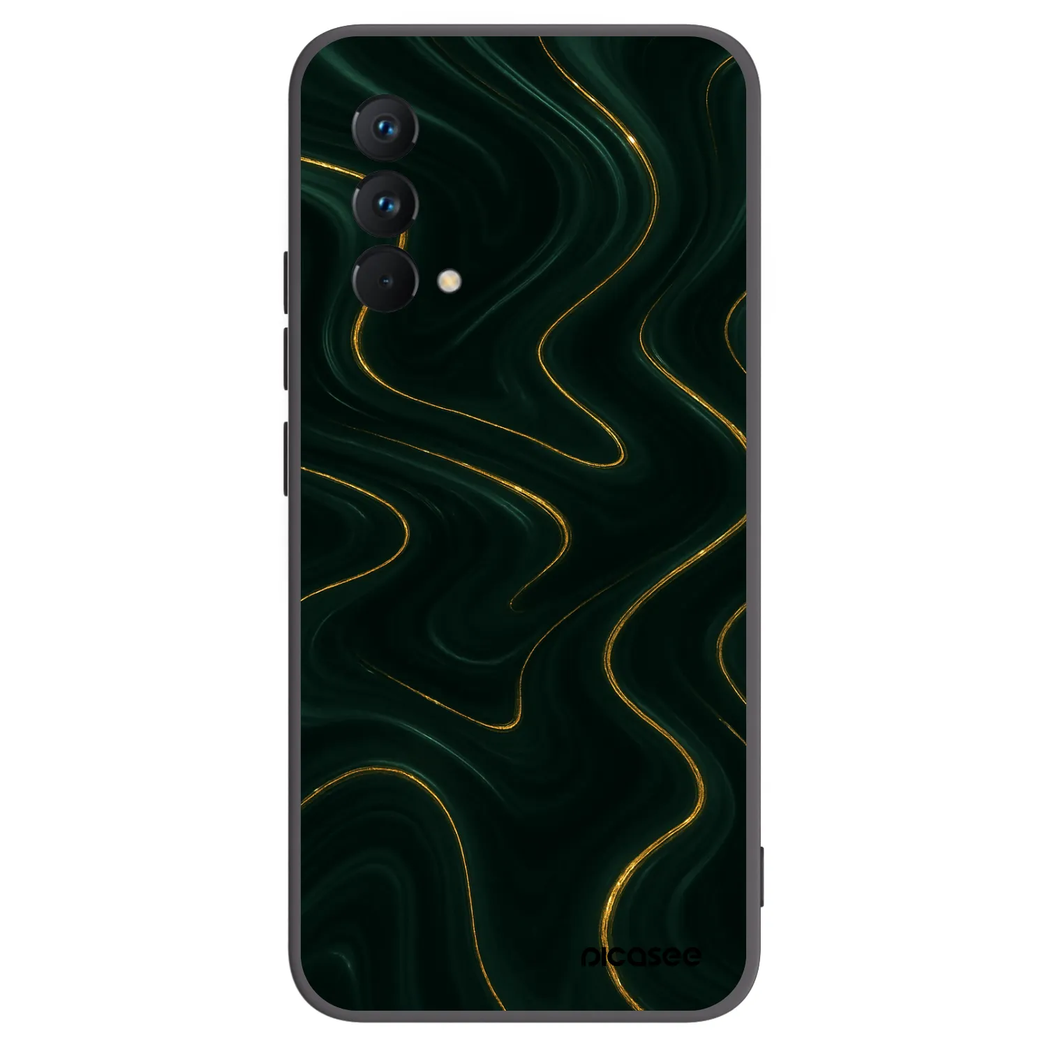 Picasee silikonový černý obal pro Realme GT Master Edition 5G - Vawes