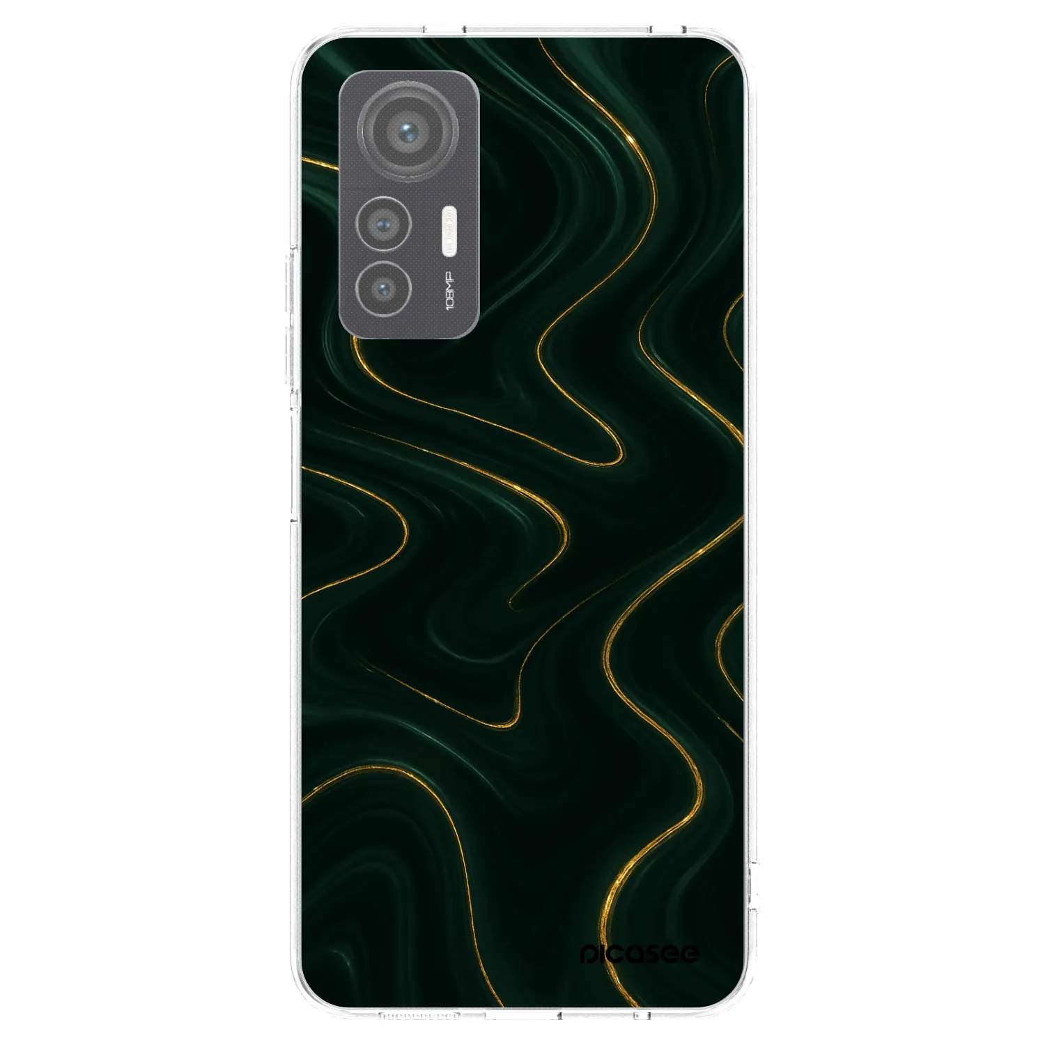 Picasee silikonový průhledný obal pro Xiaomi 12 Lite - Vawes