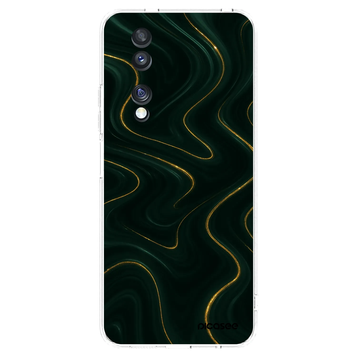 Picasee silikonový průhledný obal pro Honor 70 - Vawes