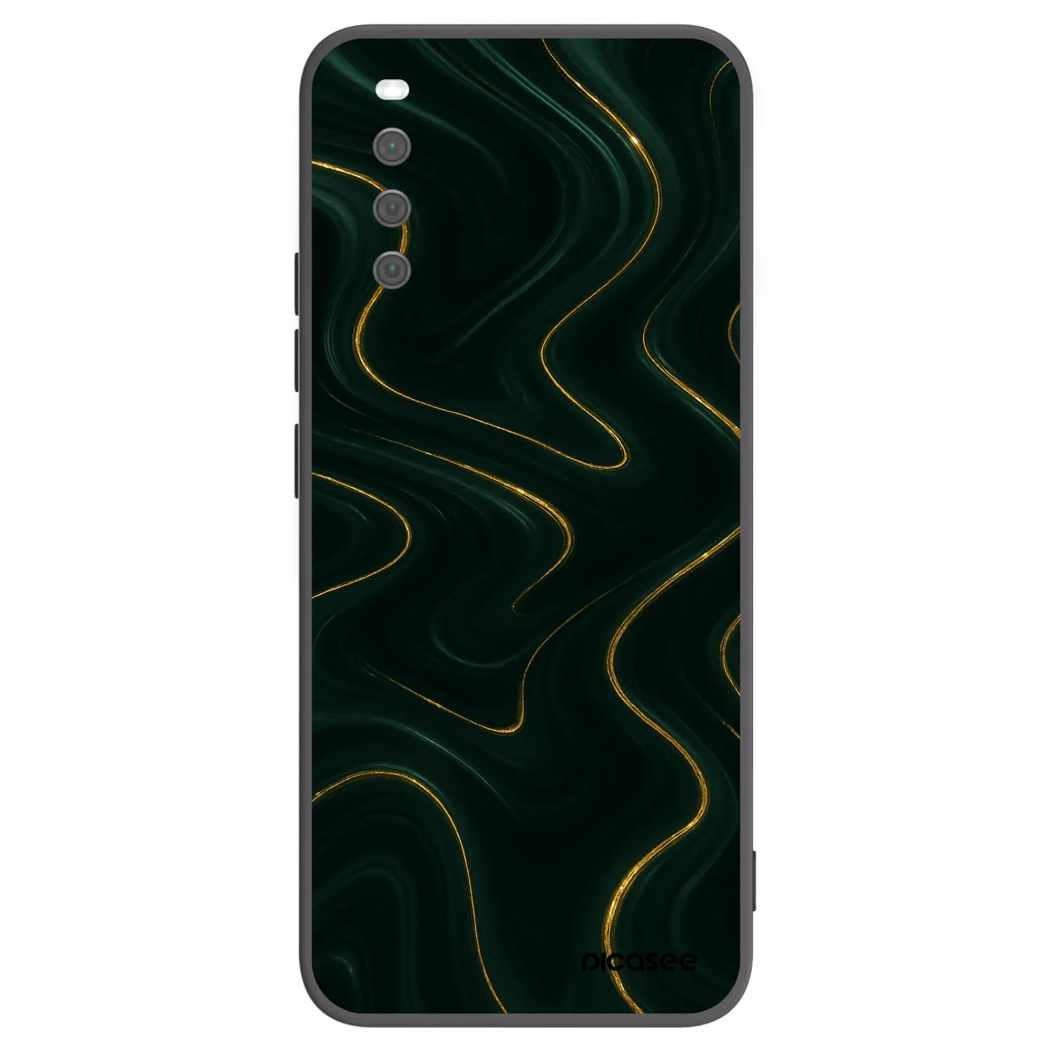 Picasee silikonový černý obal pro Sony Xperia 10 III - Vawes
