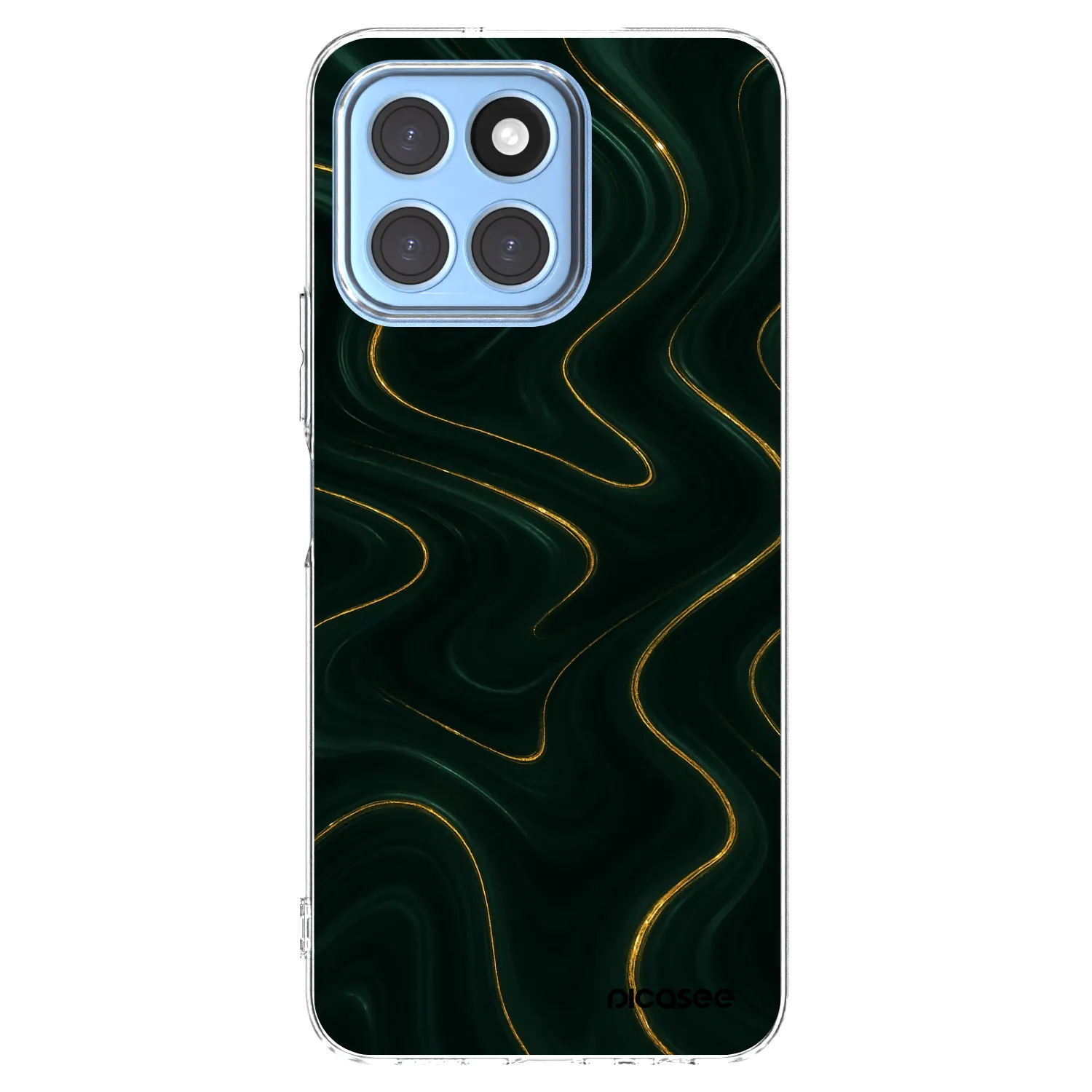 Picasee silikonový průhledný obal pro Honor X8 5G - Vawes