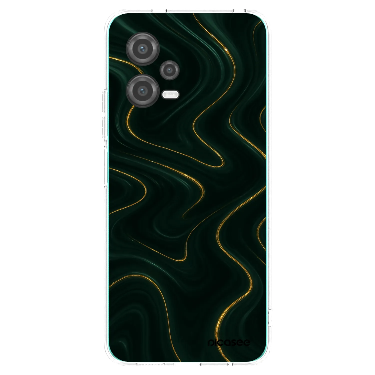 Picasee silikonový průhledný obal pro Xiaomi Poco X5 - Vawes