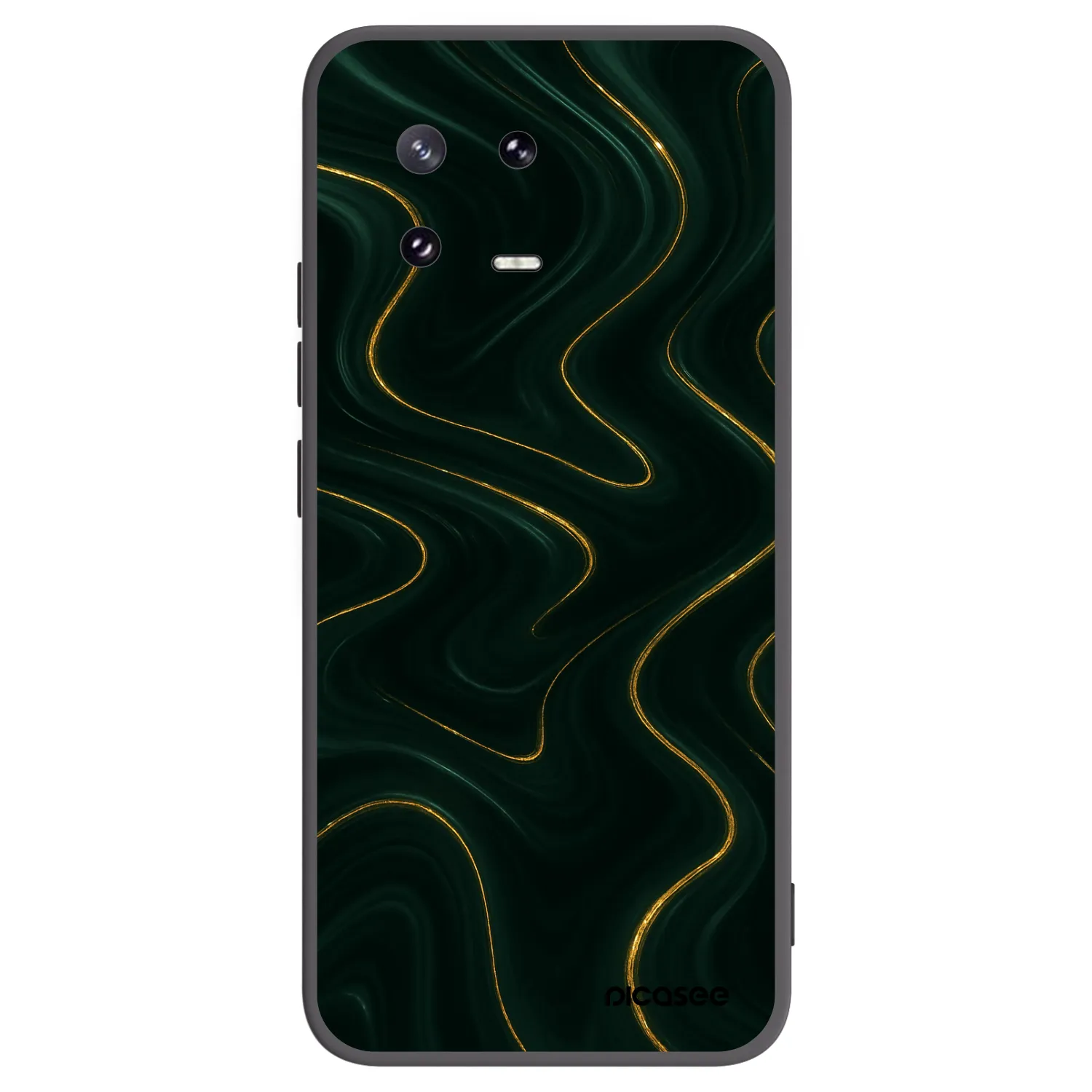 Picasee silikonový černý obal pro Xiaomi 13 Pro - Vawes