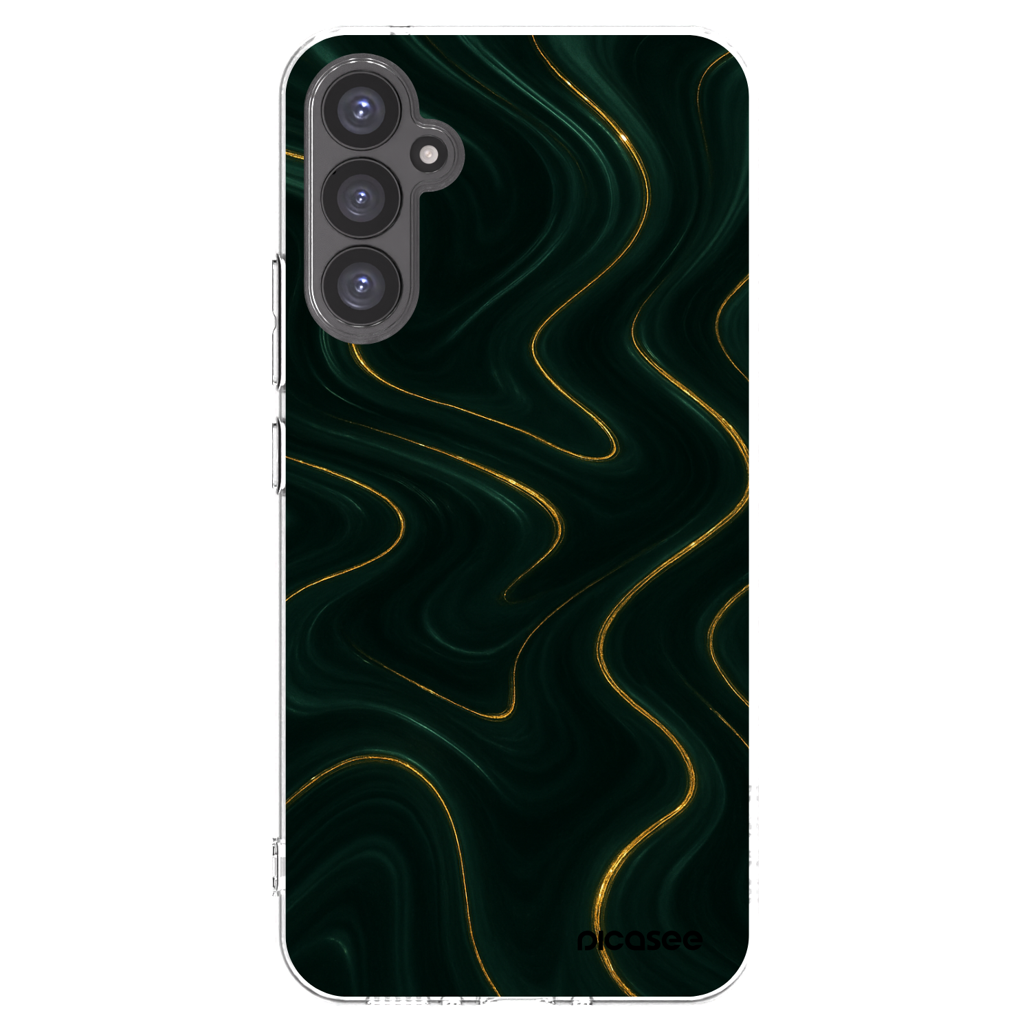 Picasee silikonový průhledný obal pro Samsung Galaxy A34 5G A346B - Vawes