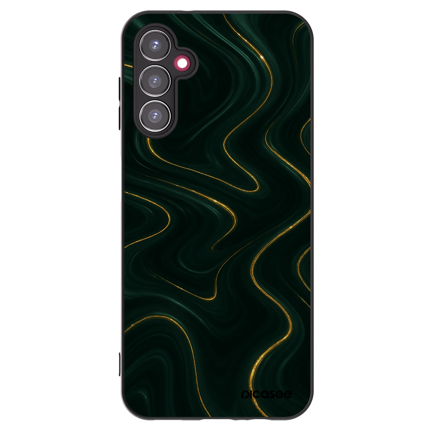 Picasee silikonový černý obal pro Samsung Galaxy A14 5G A146P - Vawes