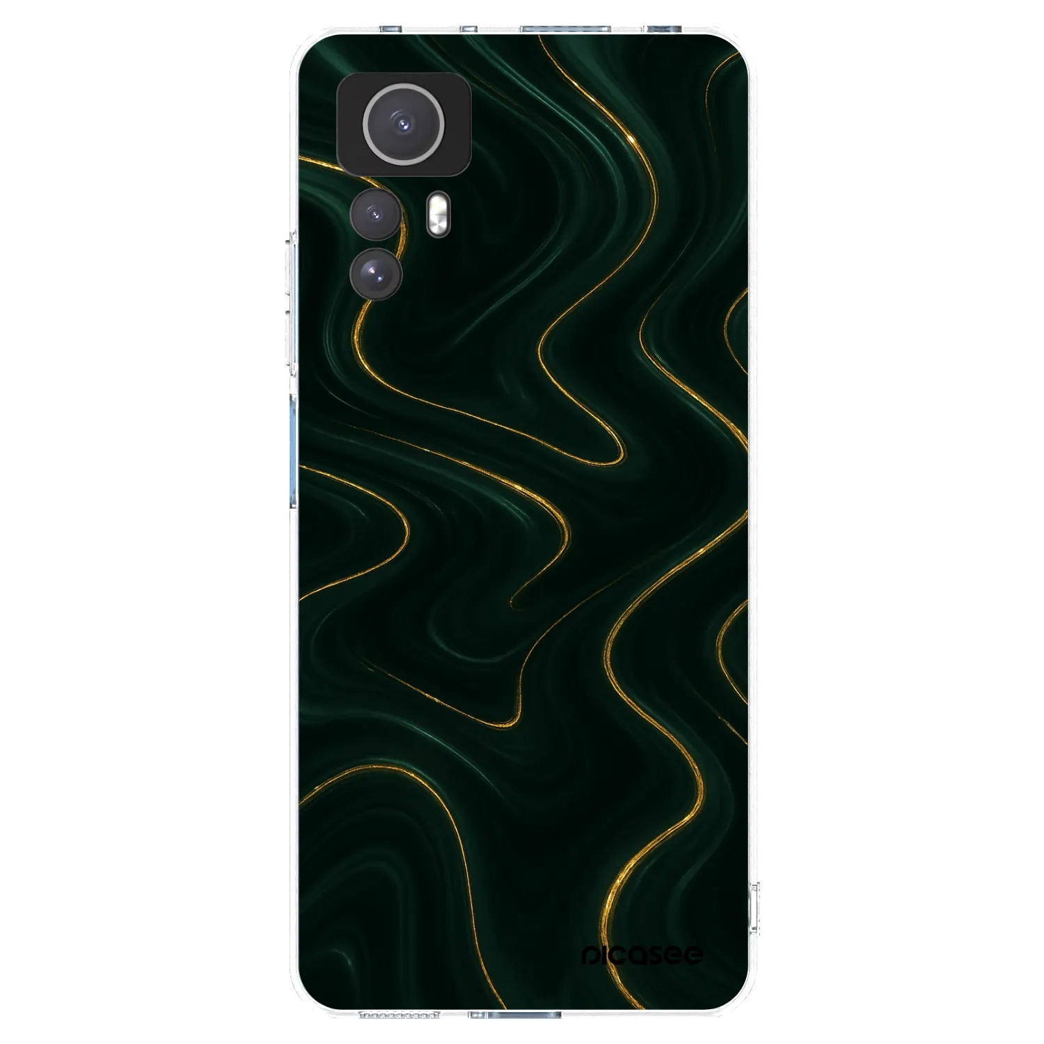 Picasee silikonový průhledný obal pro Xiaomi Redmi Note 12S - Vawes
