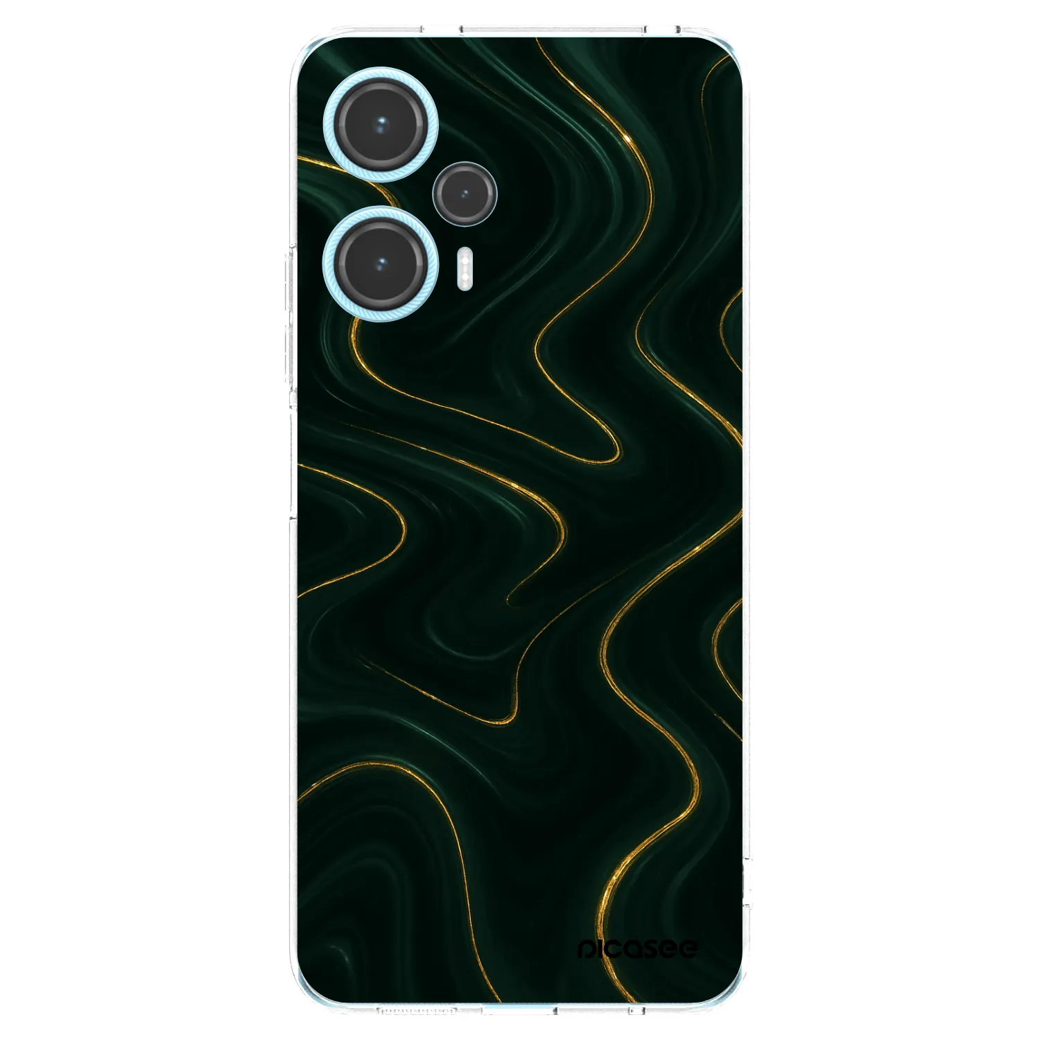 Picasee silikonový průhledný obal pro Xiaomi Poco F5 - Vawes