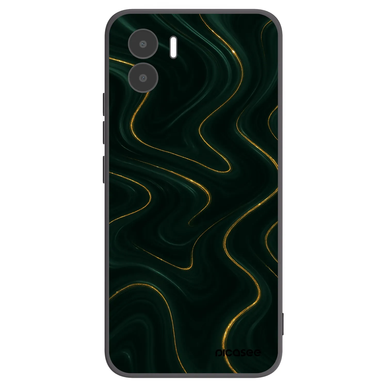 Picasee silikonový černý obal pro Xiaomi Redmi A2 - Vawes