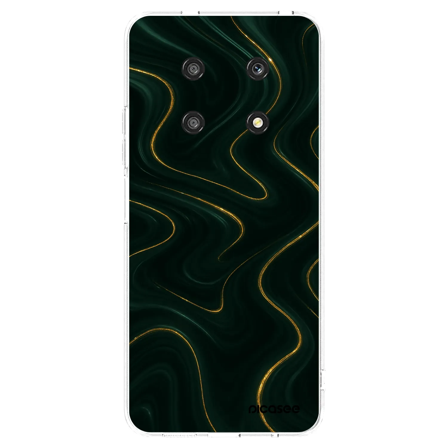 Picasee silikonový průhledný obal pro Honor Magic4 Lite 5G - Vawes