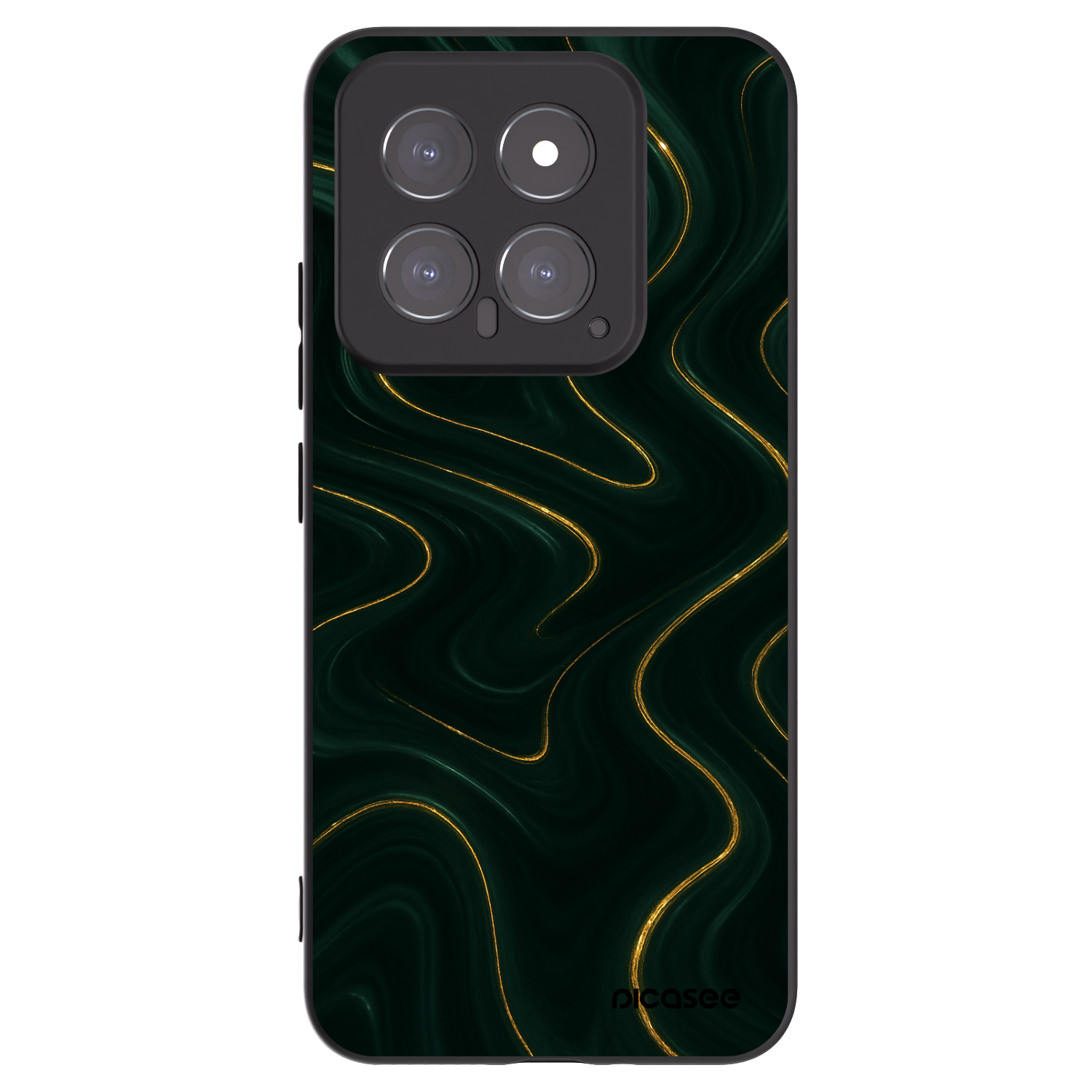 Picasee silikonový černý obal pro Xiaomi 14 - Vawes