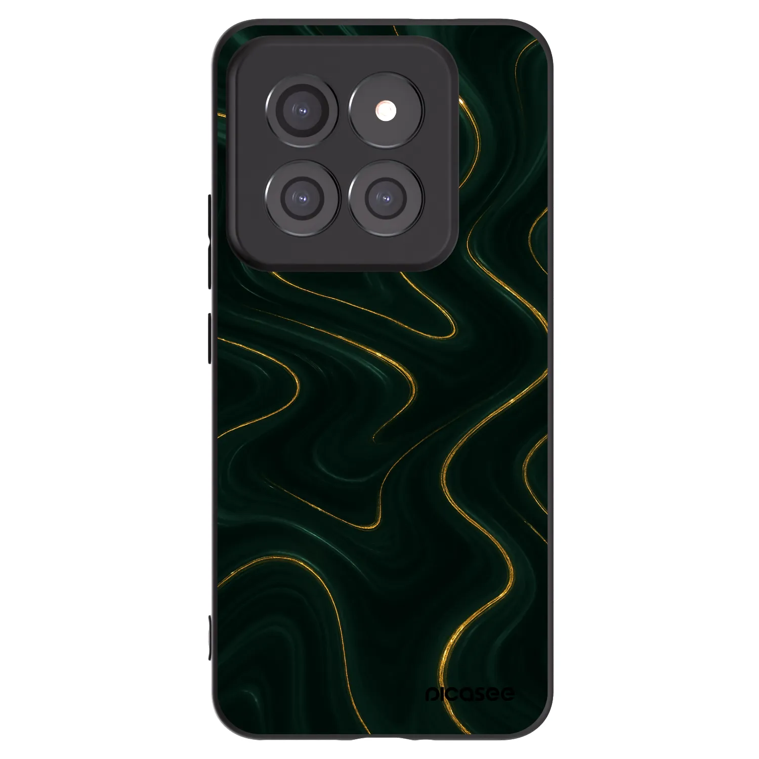 Picasee silikonový černý obal pro Xiaomi 14 Pro - Vawes
