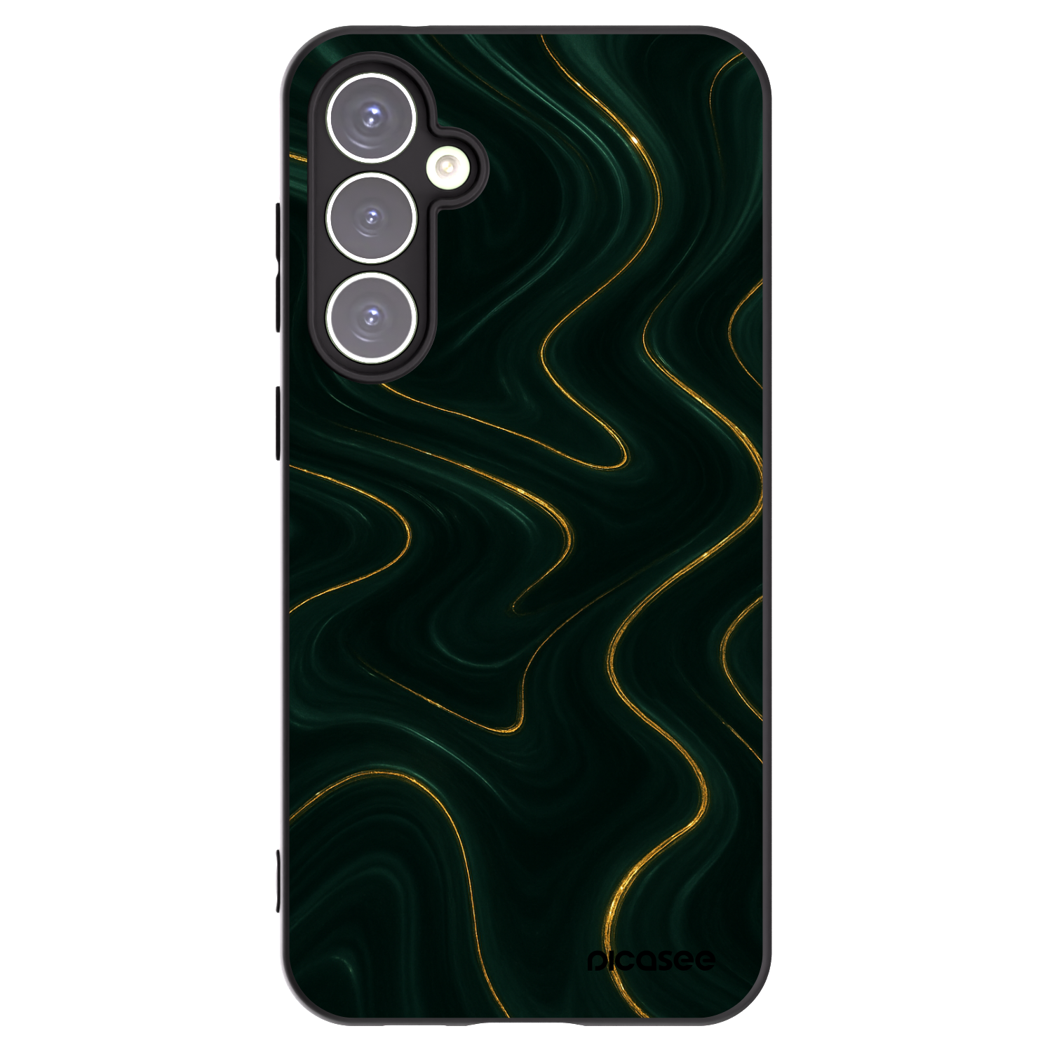 Picasee silikonový černý obal pro Samsung Galaxy S23 FE S711B - Vawes
