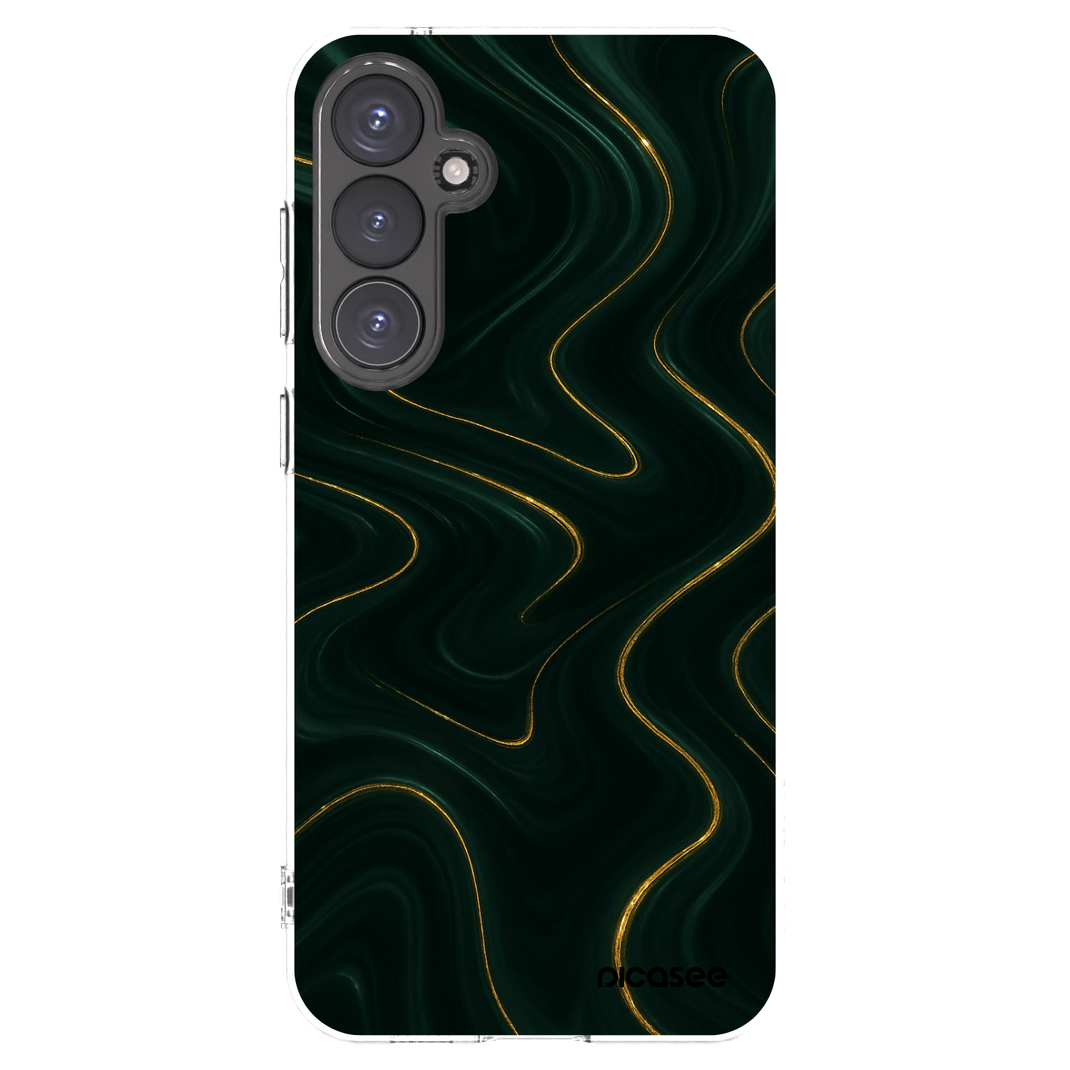 Picasee silikonový průhledný obal pro Samsung Galaxy S23 FE S711B - Vawes