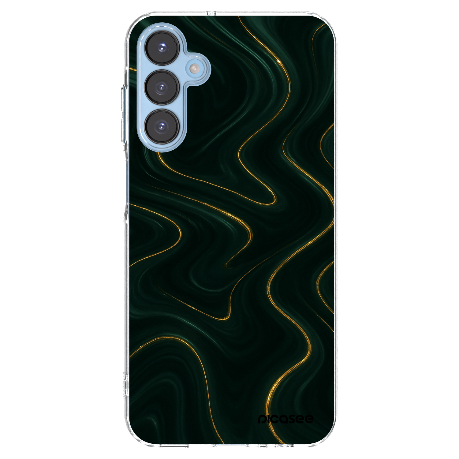 Picasee silikonový průhledný obal pro Samsung Galaxy A15 A156B 5G - Vawes