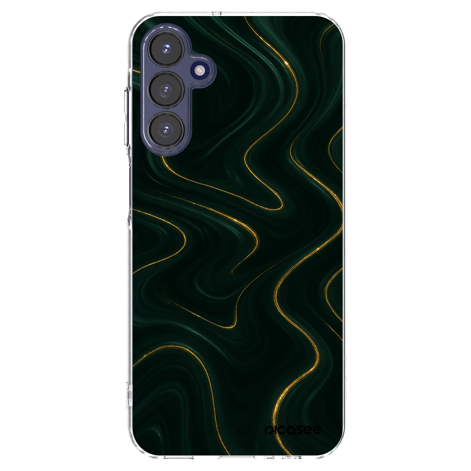 Picasee silikonový průhledný obal pro Samsung Galaxy A15 A155F 4G - Vawes
