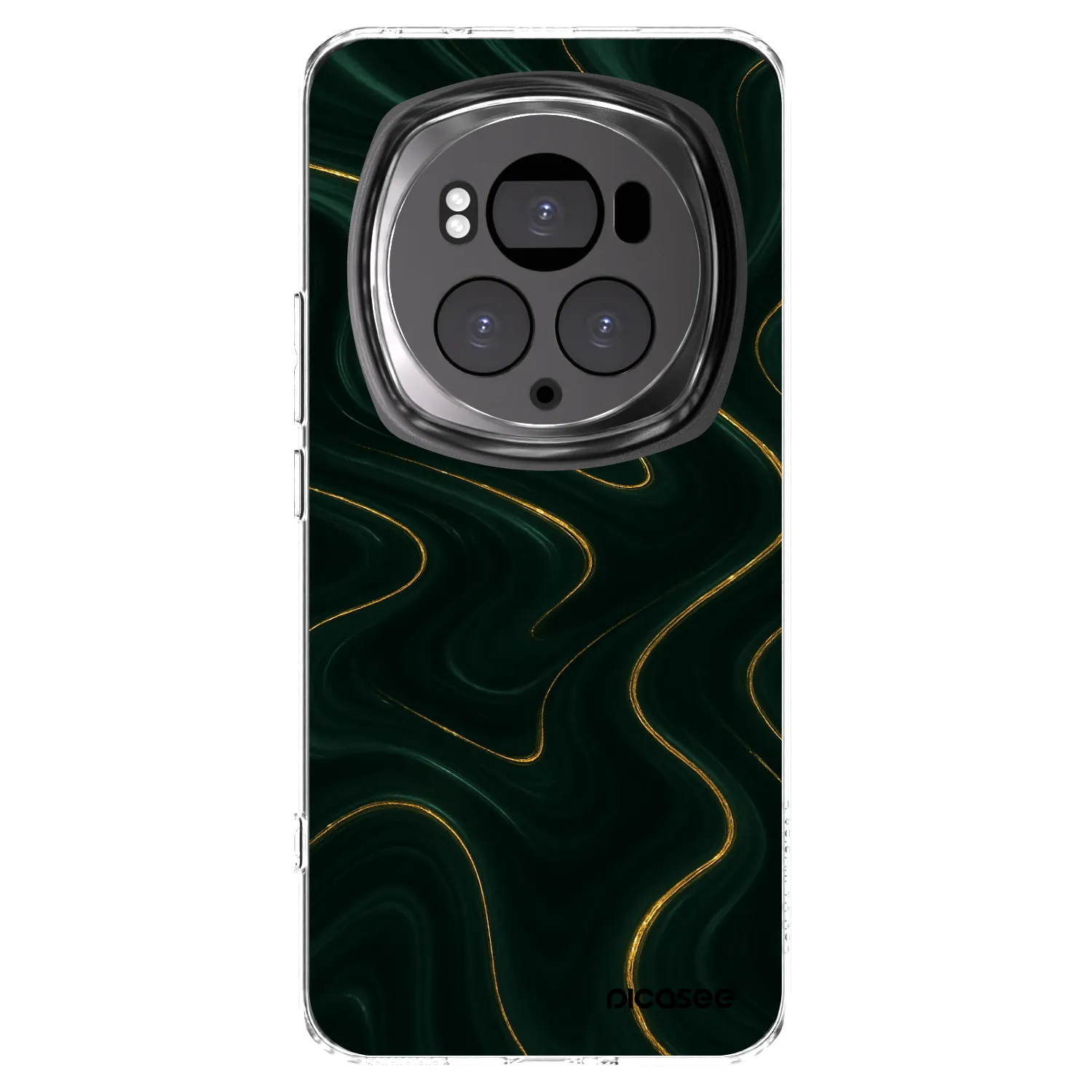 Picasee silikonový průhledný obal pro Honor Magic6 Pro - Vawes