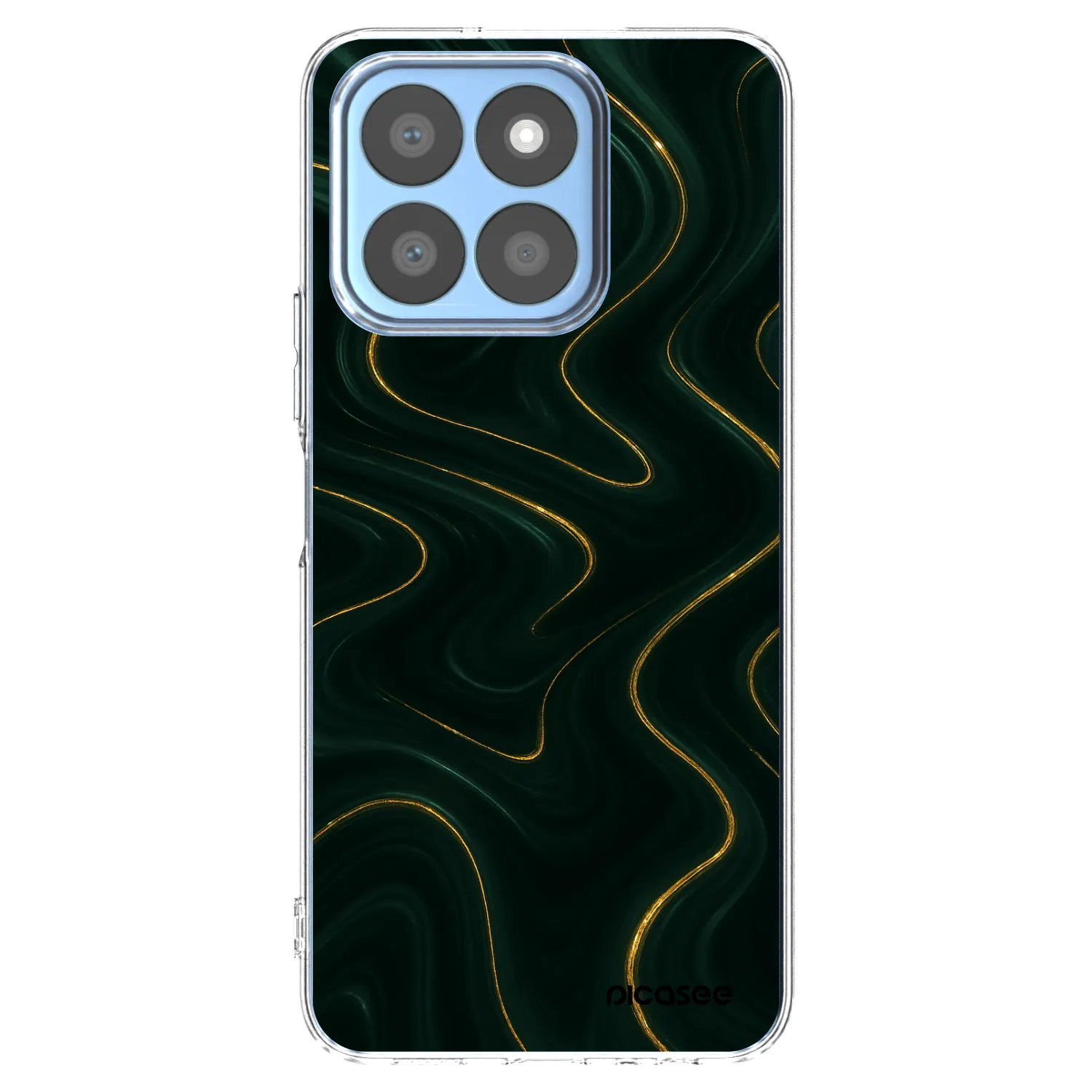 Picasee silikonový průhledný obal pro Honor X8b - Vawes