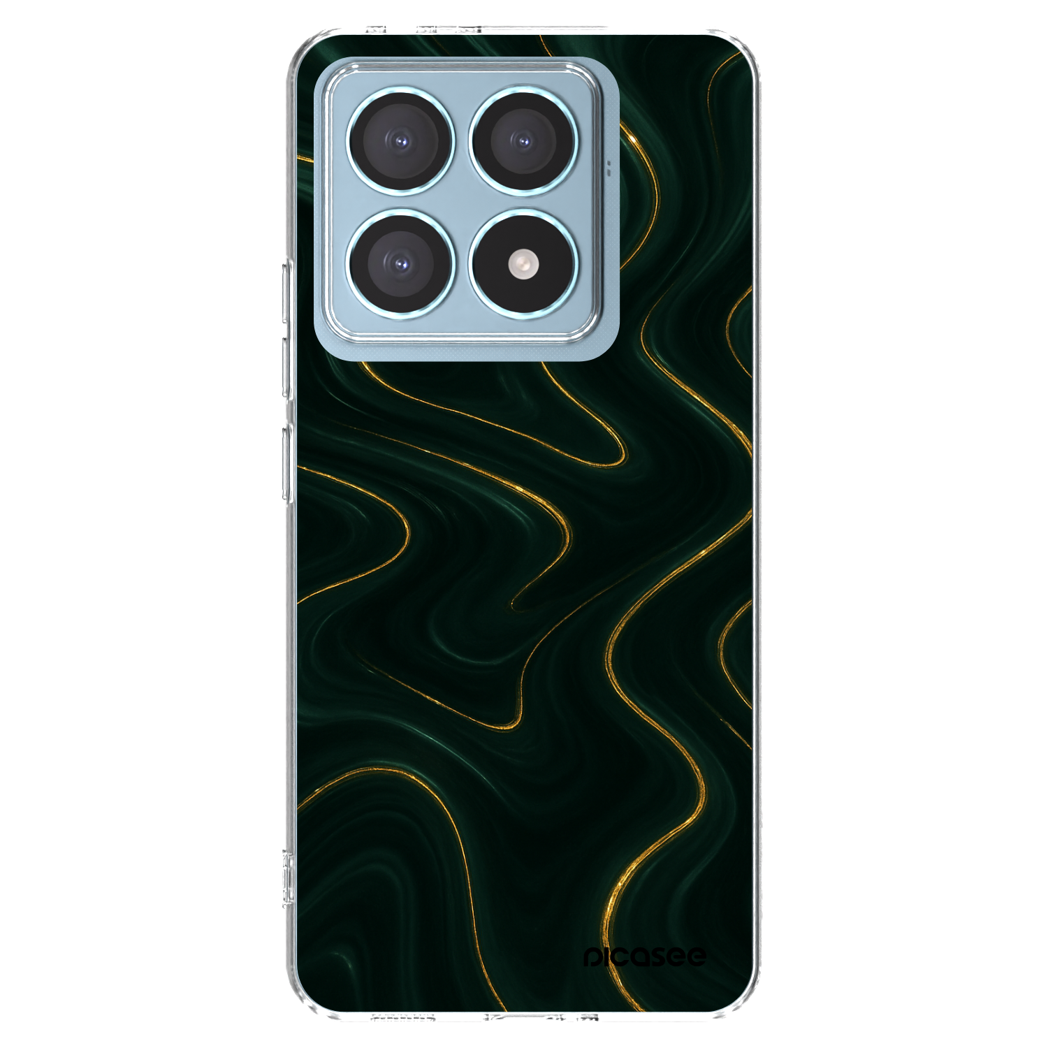 Picasee silikonový průhledný obal pro Xiaomi 14T Pro - Vawes