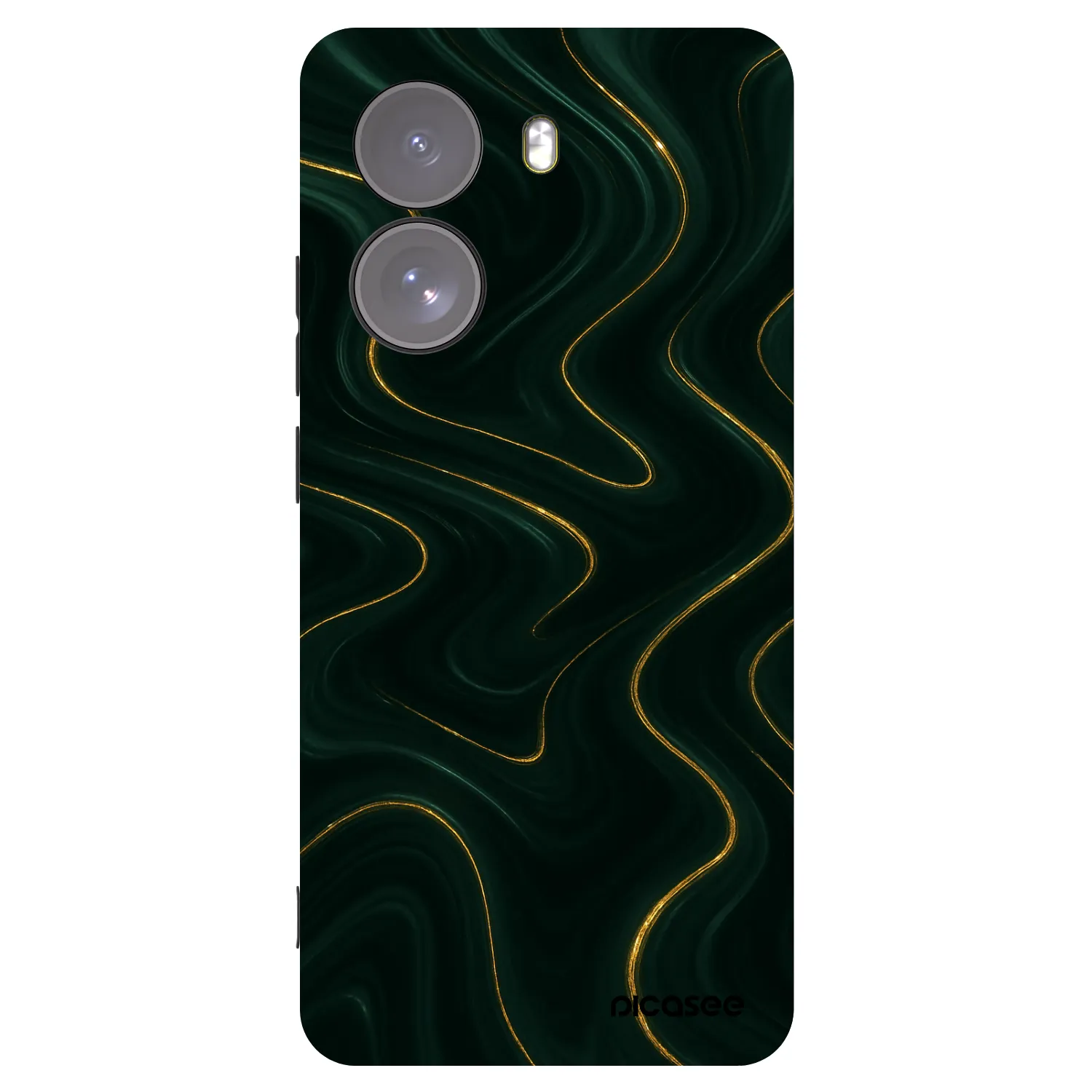 Picasee silikonový černý obal pro Xiaomi Poco X7 - Vawes