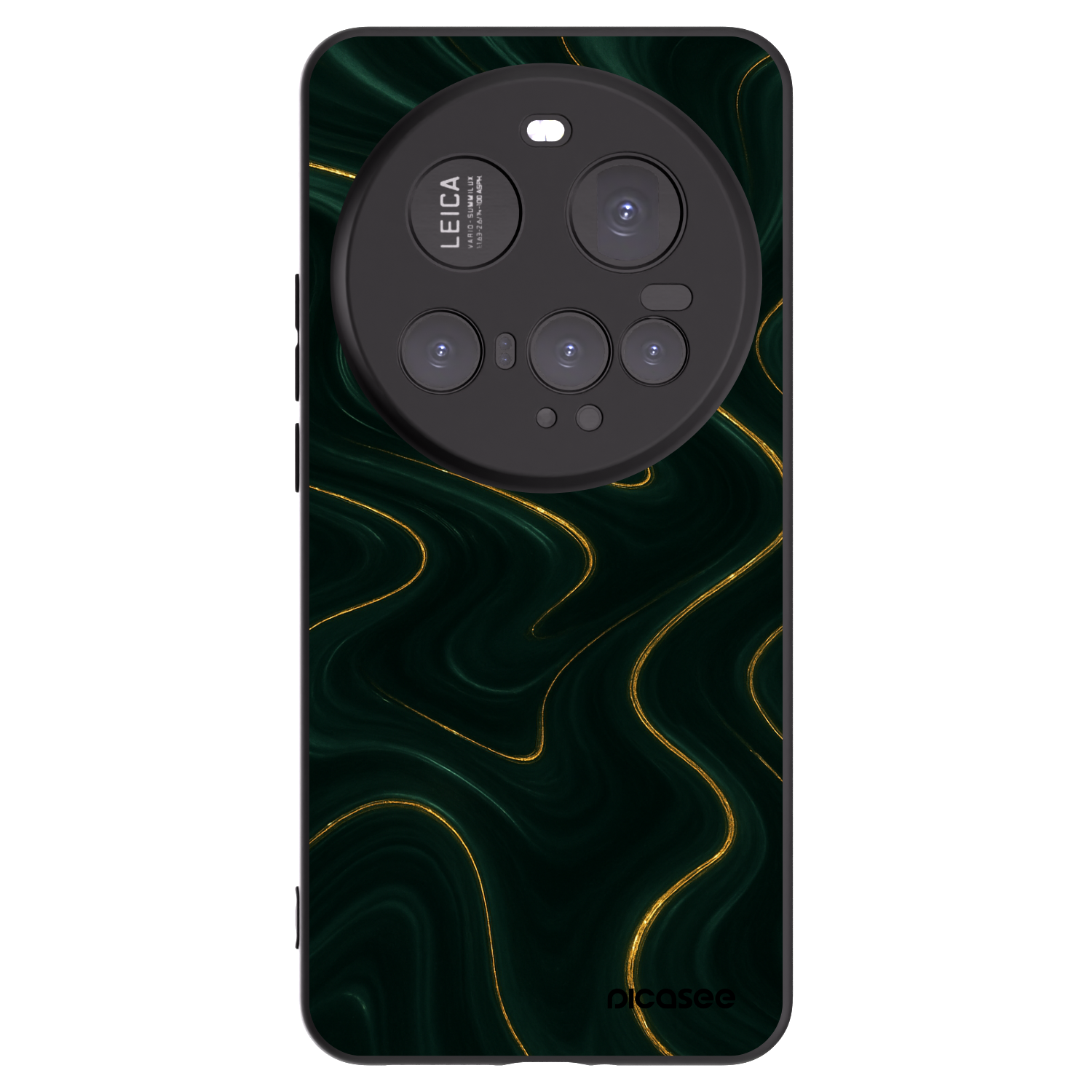 Picasee silikonový černý obal pro Xiaomi 15 Ultra - Vawes