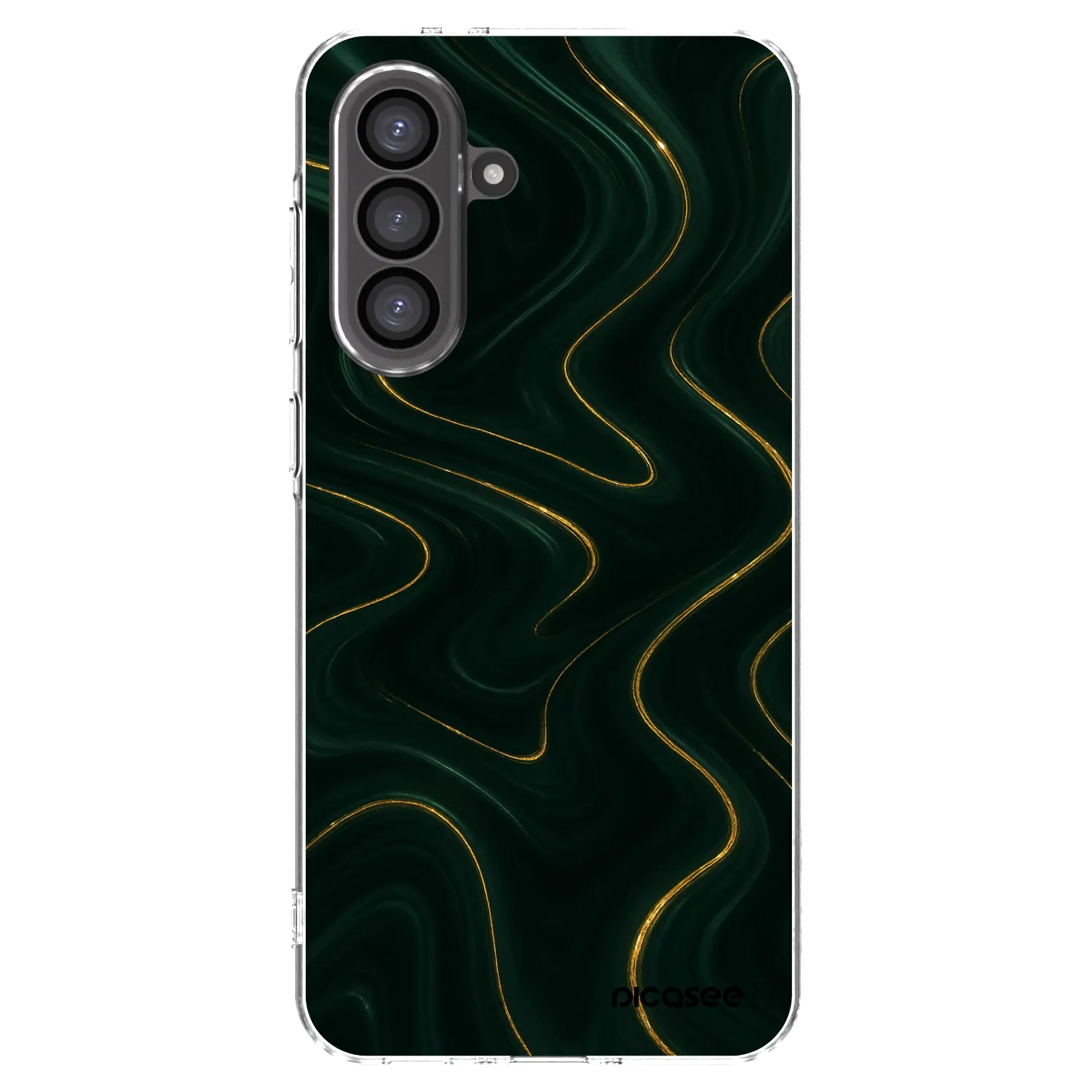 Picasee silikonový průhledný obal pro Samsung Galaxy A56 5G A566B - Vawes